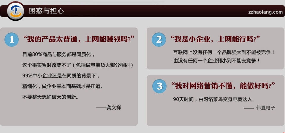 網絡營銷的擔心與困惑